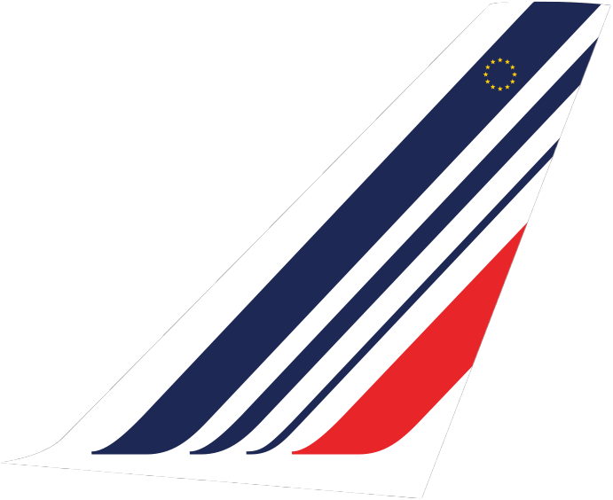 Air France tail fin