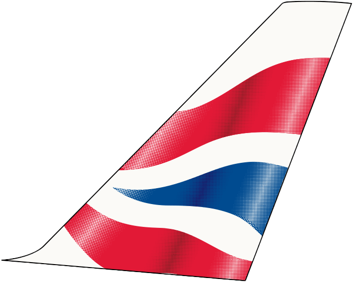 British Airways tail fin