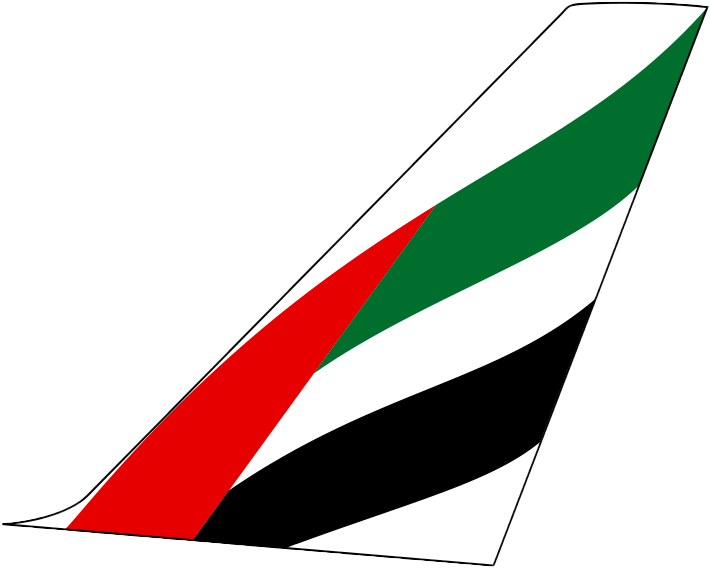 Emirates tail fin