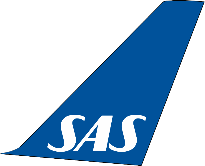 Scandinavian Airlines tail fin